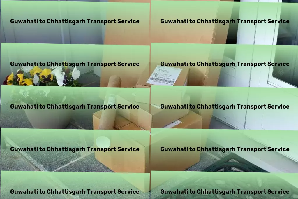 Guwahati to Chhattisgarh Cargo High-capacity goods logistics